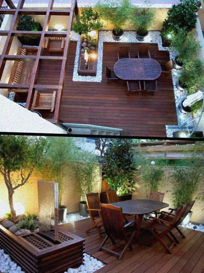 ideen für eine kleine terrasse