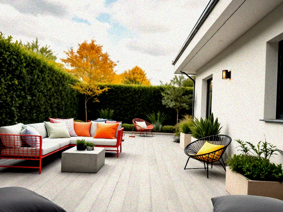 schmale lange gärten gestalten